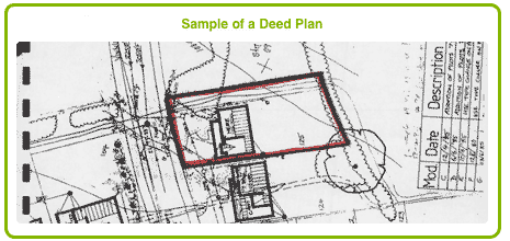 Deed plan survey drawings